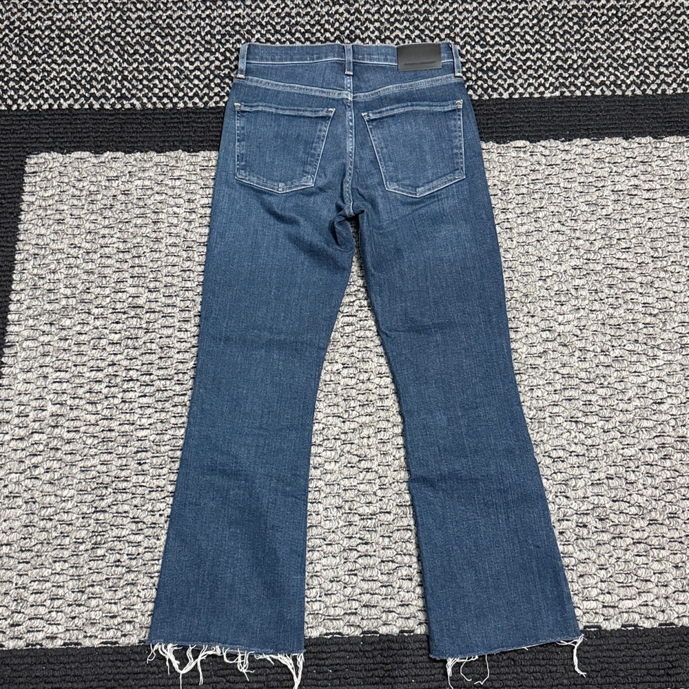 Citizens of Humanity Isola Jeans Women’s 25 Raw Hem Bootcut Stretch Denim Casual - Picture 2 of 9